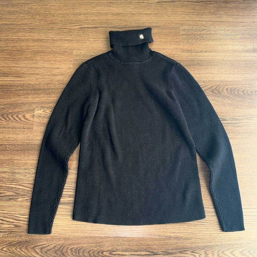 Lauren Classic black turtleneck